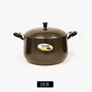 대용량 곰솥 경질 학교 관공서 1단 곰국 찜통 찜솥 28cm 냄비 들통
