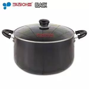 키친아트 쥬노블랙 경질냄비 28cm 곰솥 국솥