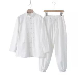 개량 바지 삼베 스님 상의+하의세트 옷 한복 법복 모시 생활
