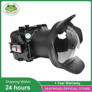 카메라용 수중 방수 하우징Seafrogs 수중 카메라 하우징 케이스, 캐논 M6 II