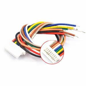 5 10pcs SH 1.0 JST 2/3/4 5 6 7/8핀 암커넥터 와이어 단자 케이블 연결 단일 헤드 전자 라인 28AWG 10cm