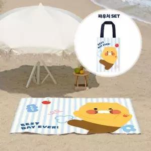 카카오프렌즈 춘식이 파우치형 돗자리