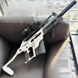 전기 물 젤 공 총알 장난감 총 소총 저격수 하이드로 겔 arme Airsoft 무기 수용 자동 페인트 볼 발사기 어