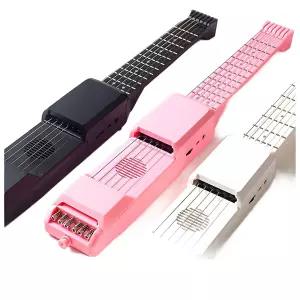 입문용 일렉기타 초보자 연습용 디지털기타 풀패키지 일렉트릭 무현 악기 튜너 줄없는