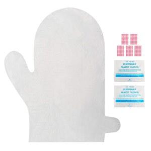 SEGBEAUTY 200개 대용량 및 두꺼운 파라핀 핸드 라이너 손용 왁스 보습 장갑 커버 플라스틱 페디큐어 백 왁스 머신용 SPA 미트 열전 핫 테라파이