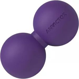 ANVICTOX 땅콩 마사지 볼 목과 등을 위한 이중 라크로스 심부 조직 근육 매듭 요가 요법을 중간 밀도 근막