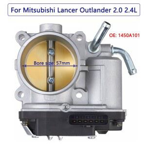 미쓰비시 랜서 아웃랜더 스포츠 ASX 델리카용 스로틀 바디 1450A101 4B10 4B11 4B12 4N13 2.0L 2.4L 스로틀 밸브 57mm