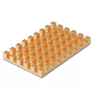 포커스 구리 방열판 40x26x1.5mm 고무 밴드 노트북 냉각 PC GPU 칩 VRAM VGA RAM 냉각기 라디에이터 열전도