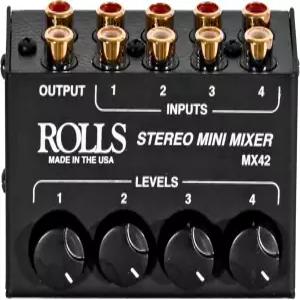 Rolls MX42 스테레오 미니 믹서
