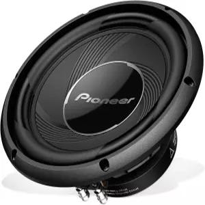 Pioneer A-Series TS-A25S4 10인치 서브우퍼 1300W 최대 밀폐형 또는 포팅 인클로저 호환 강력한 저음