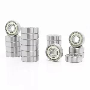 20개 608ZZ 미니어처 베어링 ABEC-1 8X22X7 mm 608 롱보드 스케이트보드 딥 그루브 볼 608-2Z 608Z