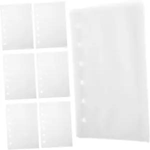 FUNOMOCYA 14x12.5cm 스크랩북 페이지 리필 60pcs 플라스틱 시트 프로텍터 바인더 사진 앨범