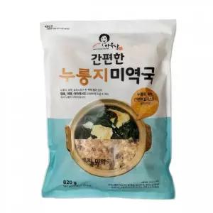 안옥남 누룽지 미역국 82g x 10