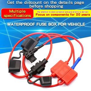 1PCS 12V 퓨즈 홀더 회로 추가 탭 어댑터 Micro2 미니 소형 표준 ATM APM 블레이드 자동 홀더/10A
