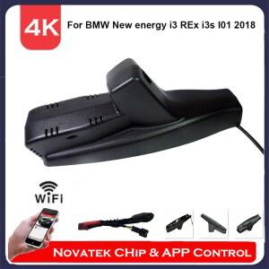 카플레이 네비게이션 carplay BMW용 전면 및 후면 카메라 와이파이 DVR 대시 캠 BMW 호환 호환 신에너지 I3 i3s REx 2018 2019 2021 BMW 호환 호환 i3 26cm 2022 플러그 앤 플레이 DVR 4K