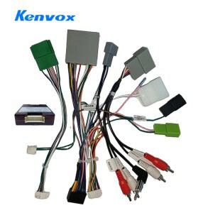카플레이 네비게이션 carplay 안드로이드 자동차 라디오 Canbus 박스 디코더 Honda Civic 2006 2011 유럽 버전 16 핀 배선 하네스 플러그 전원 케이블
