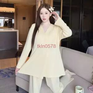 마마앙 수유복 수유잠옷 세트 임산부 가슴패드 홈웨어 임부복 빅사이즈WMA963