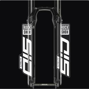 RockShox SID 색상 변경 스티커 MTB 프론트 포크 보호용 비닐 데칼 맞춤형 자전거 장식 액세서리