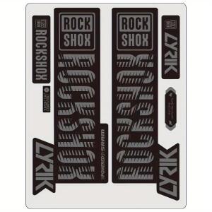 2018 ROCK SHOX LYRIK 산악 자전거 프론트 포크 스티커 6피스 세트 스포츠 스타일 프리미엄 라이딩