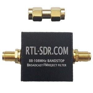 RTL-SDR 블로그의 방송 FM 블록 필터 (88-108 MHz 블록)