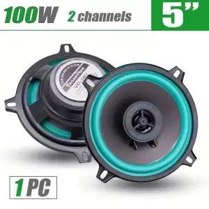 1PC 5 인치 자동차 스피커 동축 서브 우퍼 범용 오디오 HiFi 음악 전체 범위 주파수 스테레오