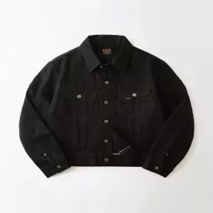 아웃스탠딩 OS00ALJK06BK 여성 트러커자켓 청 50S WESTERN RIDER SELVEDGE JACKET_BLACK 528