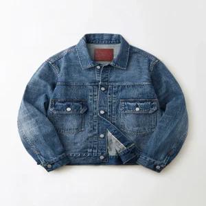 아웃스탠딩 OS00ALJK0 여성 트러커자켓 청 SELVEDGE DENIM 2ND JACKET_L.BLUE 5870489