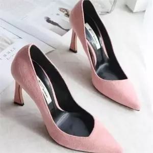 [하프클럽/]여성 스웨이드 하이힐 여성 기본 펌프스 스틸레토 베이직 9cm 뾰