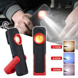 휴대용 손전등 후레쉬 자동차 USB 전자 205 차량 COB 검사