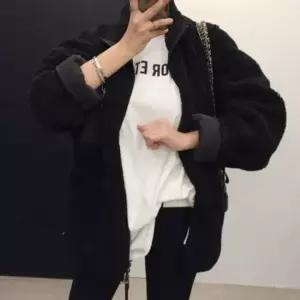 스터닝팩토리 걸스 데일리 리버시블 레트로 양털 베이직 아우터 뽀글이자켓 뽀글이 보아 털점퍼털자켓