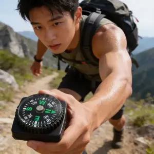 손목나침반 등산시계 아웃도어 방향찾기 서바이벌 손목시계
