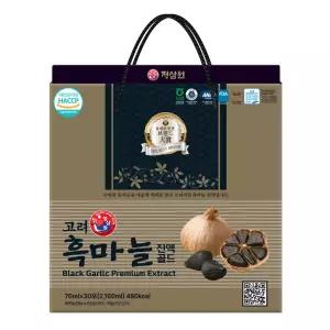 정삼원 고려 흑마늘 진액 골드 30포 70ml 선물세트 모임 친정 부모님 설날 한가위