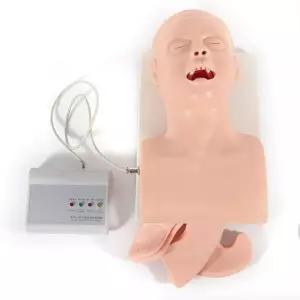 DNYSYSJ PVC 성인 삽관 마니킨 모델 220V 기도 관리 기관 훈련 시뮬레이터 구강 비강 교육 도구