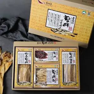 강원도 용대리 황태 종합선물세트(황태채/황태살포/자른황태/황태포/양념소스)