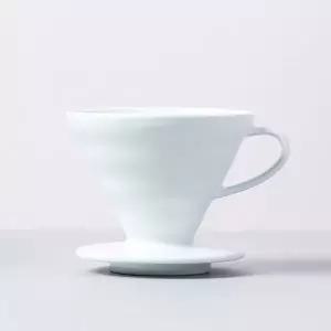 하리오 V60 도자기 드리퍼 2-4인용 화이트 (VDC-02W)