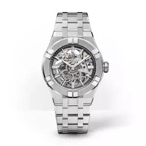 [모리스 라크로와] 아이콘 스켈레톤 오토매틱 39mm 메탈밴드 AI6007-SS002-030-1