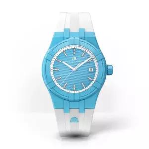 [모리스 라크로와] 아이콘 TIDE 데이트 쿼츠 40mm 러버밴드 AI2008-AAAA1-3A0-0