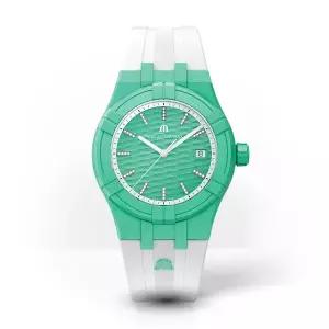 [모리스 라크로와] 아이콘 TIDE 데이트 쿼츠 40mm 러버밴드 AI2008-CCCC1-3A0-0
