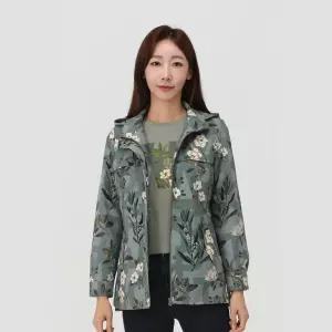 [PAT 여성] 플라워 후드탈착 점퍼_1J61336