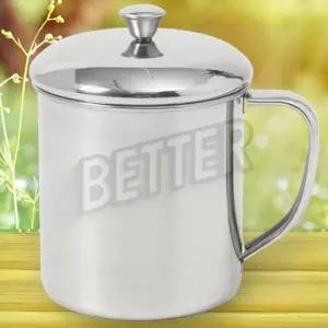 아웃도어 스텐 뚜껑 캠핑컵(350ML) 커피컵 여행컵 등산용컵