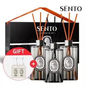 [T쇼페]센.토 인텐스 디퓨저 선물세트 550ml 3개입 + 핸드워시 510ml 2개