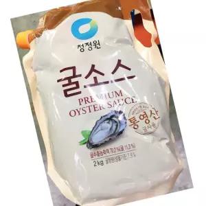 대상 굴 소스 파우치 2kg 중국조미료 볶음소스 양념류