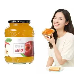 사과잼 1kg 과일쨈 샌드위치 식빵토스트 모닝빵 발라먹는 카페 대용량 업소용 맛있는 선물 선물용 사무실