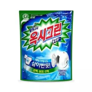 옥시크린 표백제 일반 드럼 겸용 리필 2.5kg 표백 세정제