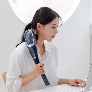 닥터웰 핸드 안마기 무선 목 어깨 허리 6종 안마봉 마사지기 DR-2022 (네이비)