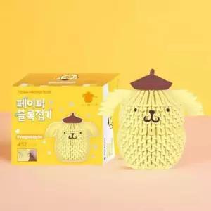 페이퍼블록접기 폼폼푸린 디자인소품 캐릭터피규어 종이공예