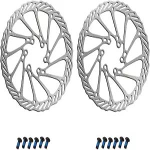 BNVB 160/180/203mm 브레이크 로터 2Pcs/세트 G3 스테인리스 스틸 자전거 로드 바이크 산악 MTB BMX용 볼트