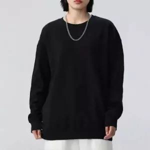 무지맨투맨 라운드넥 디자인 깔끔한 스탠다드핏 무지 맨투맨