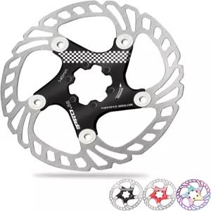 버클로스 IIIPRO 140mm 플로팅 바이크 브레이크 로터 볼트 6개 포함 산악 자전거 MTB 스테인리스 로드