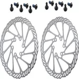 160mm 브레이크 로터 2팩 12볼트 CYSKY 스테인리스 스틸 자전거 포함 대부분의 로드 바이크 산악 BMX MTB